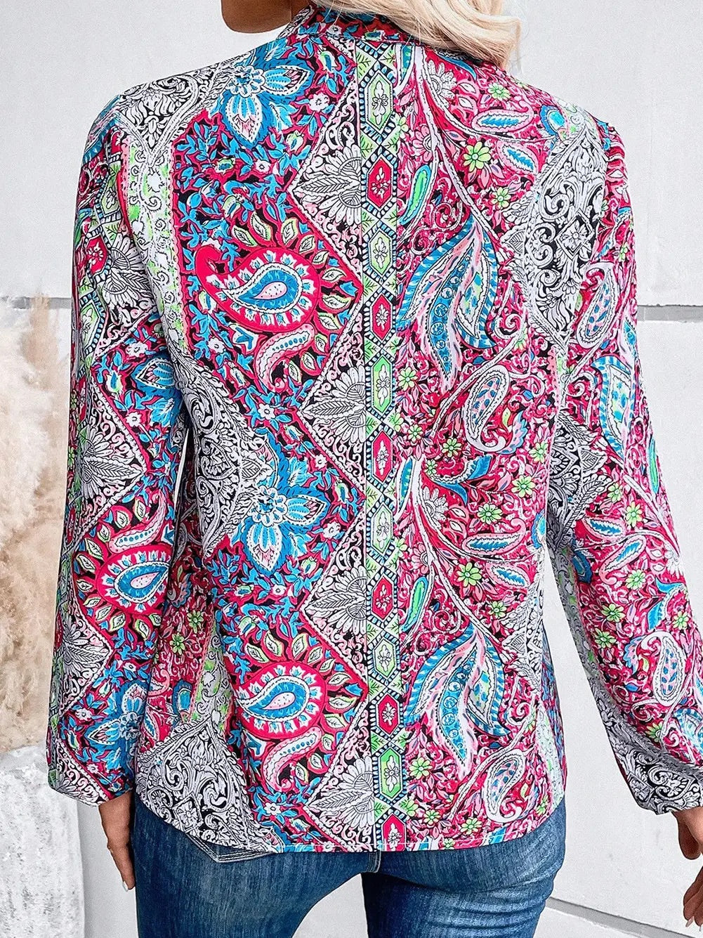 Boho Paisley Blouse
