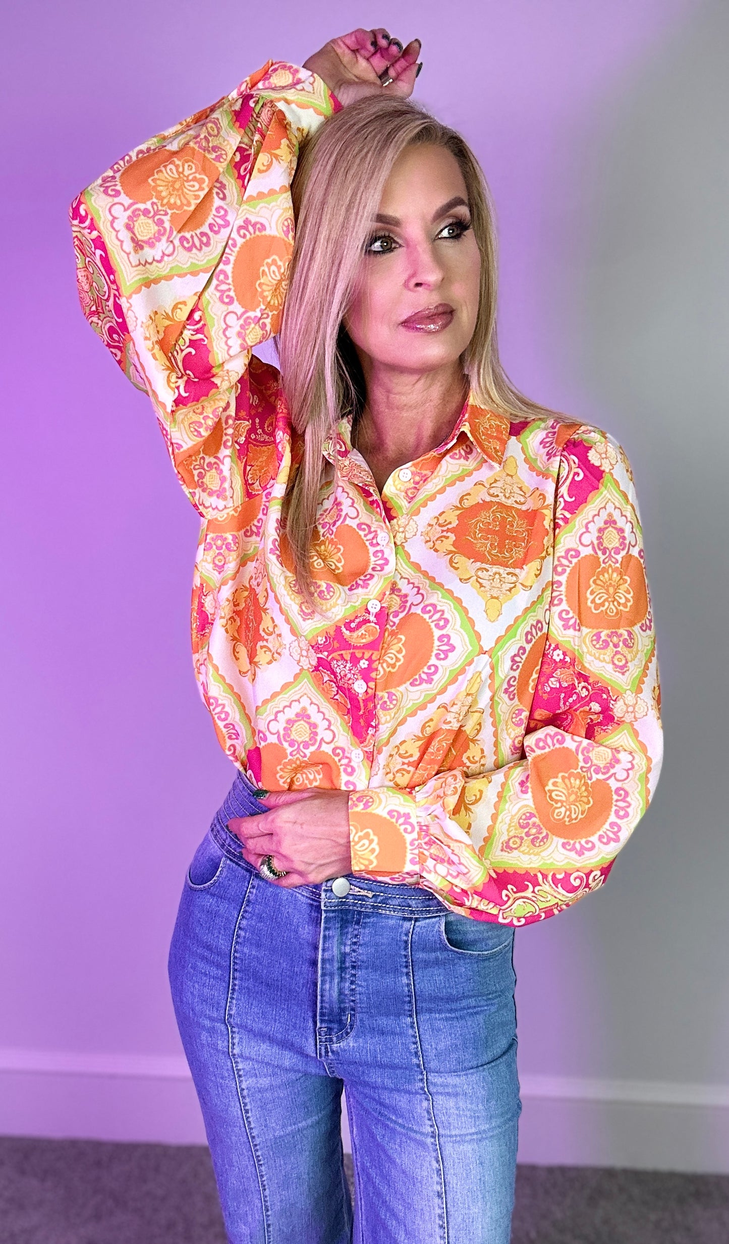 Liv Button Down