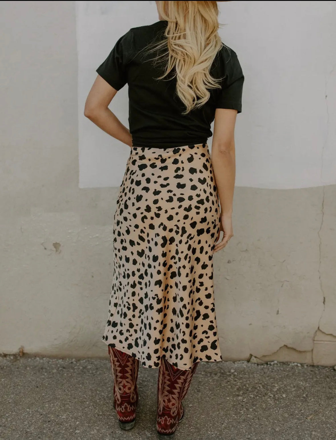 Leopard Print Skirt