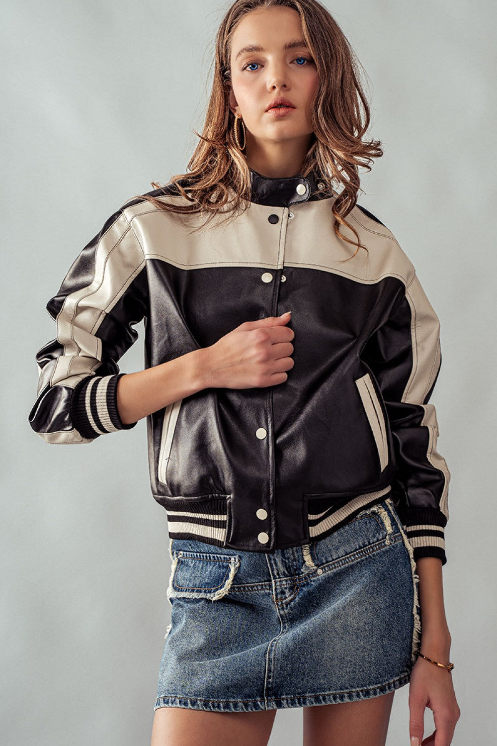 Color Block Bomber