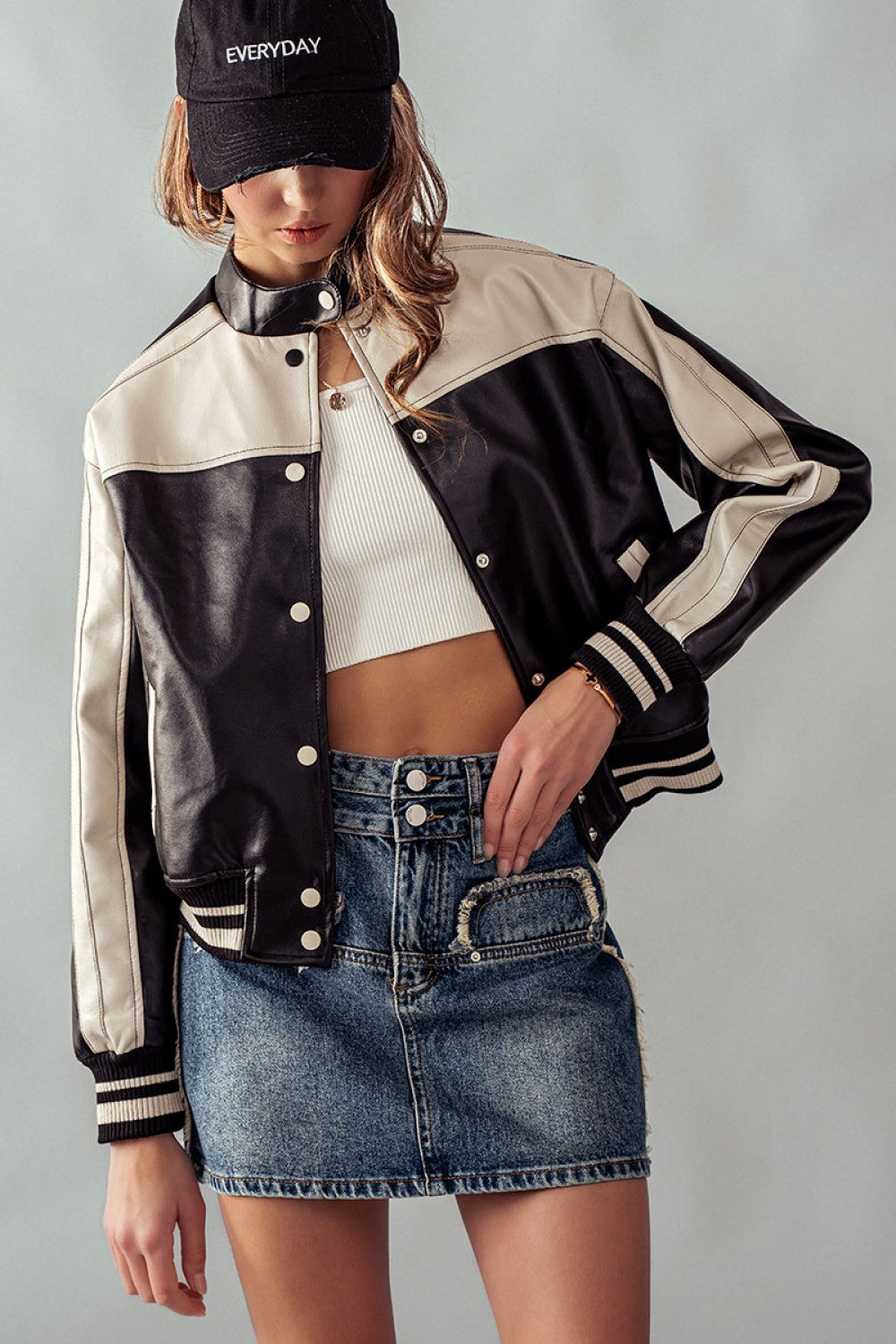 Color Block Bomber