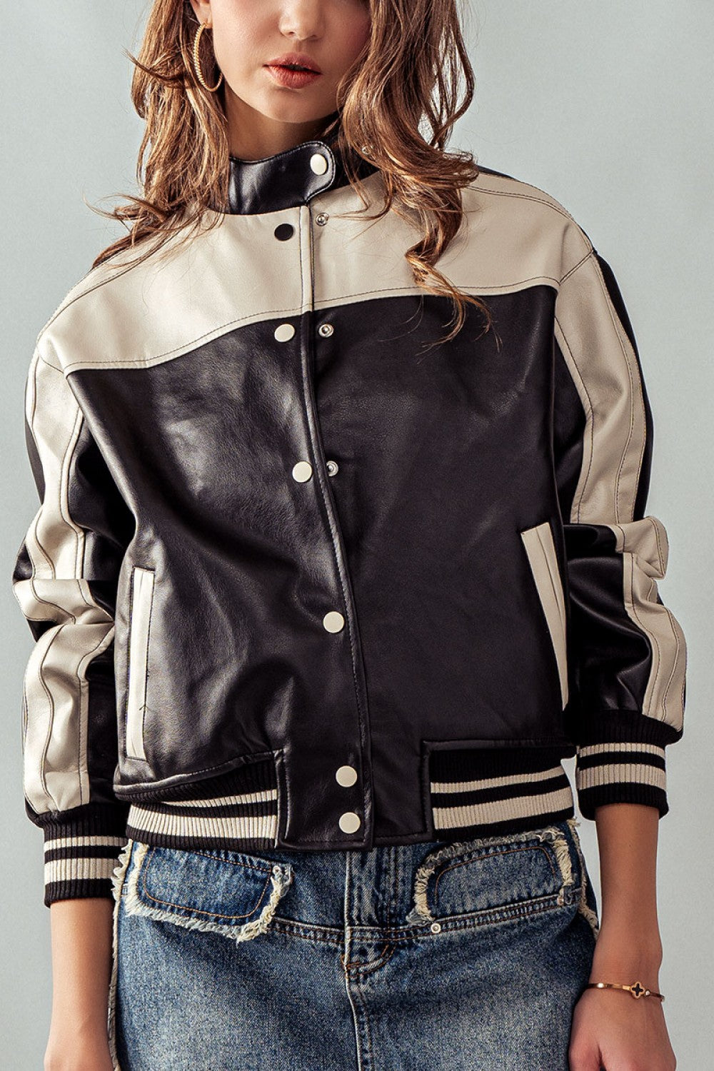 Color Block Bomber