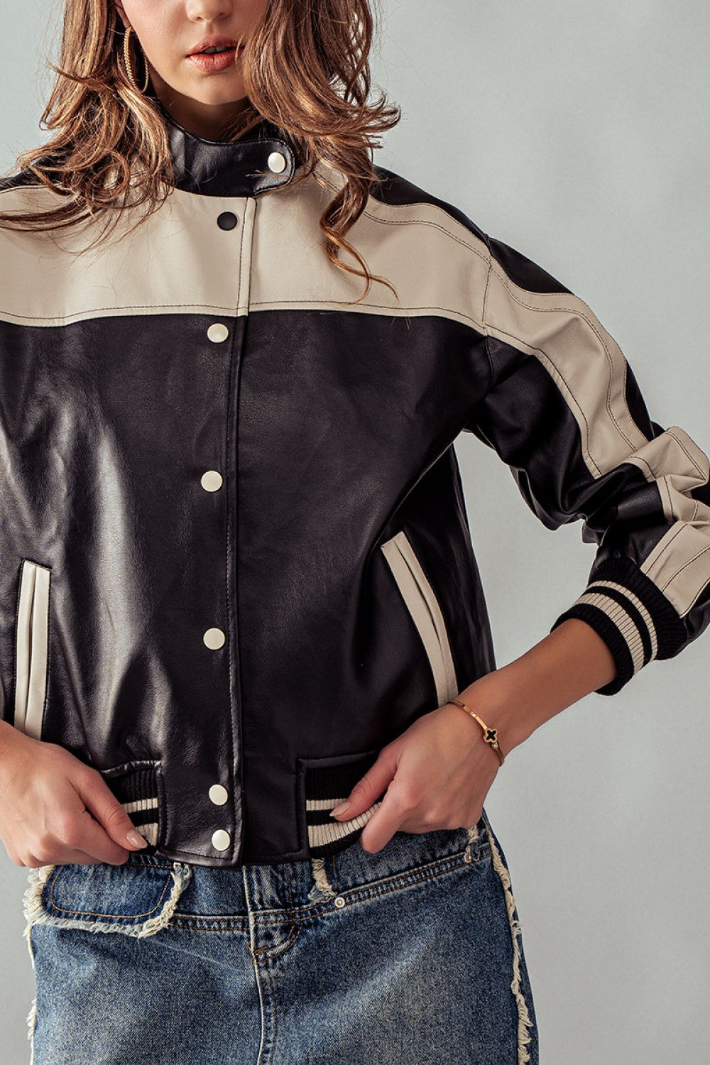 Color Block Bomber