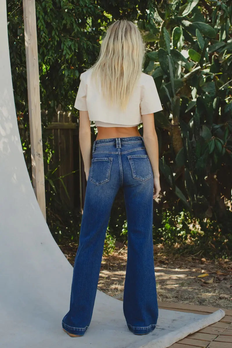 High Rise Holly Flare Jeans